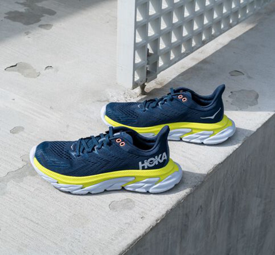 Hoka One One Løbesko Dame - Clifton Edge - Mørkeblå - 594730RBU